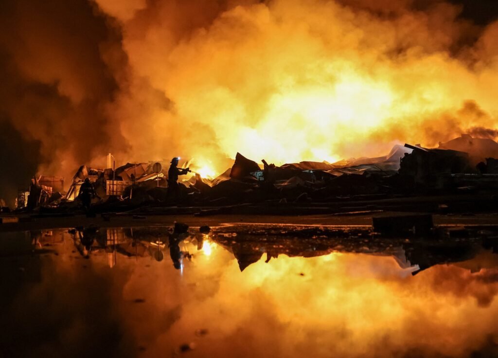 Russian Missiles Strike Kyiv